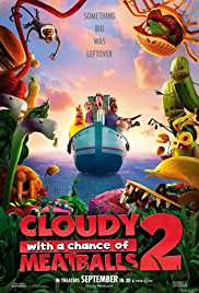 Cloudy With A Chance Of Meatballs 2 2013 Dual Audio Hindi 480p BluRay 300MB Filmyzilla